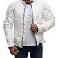 Pure White Biker Leather Jacket - Leather Loom