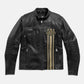 Black Leather Harley Davidson Jacket