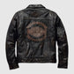 Men’s Digger Slim Fit Harley-Davidson Leather Jacket - Leather Loom