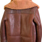 Hot Sale Mens B3 Bomber Leather Jacket With Fur - Leather Loom