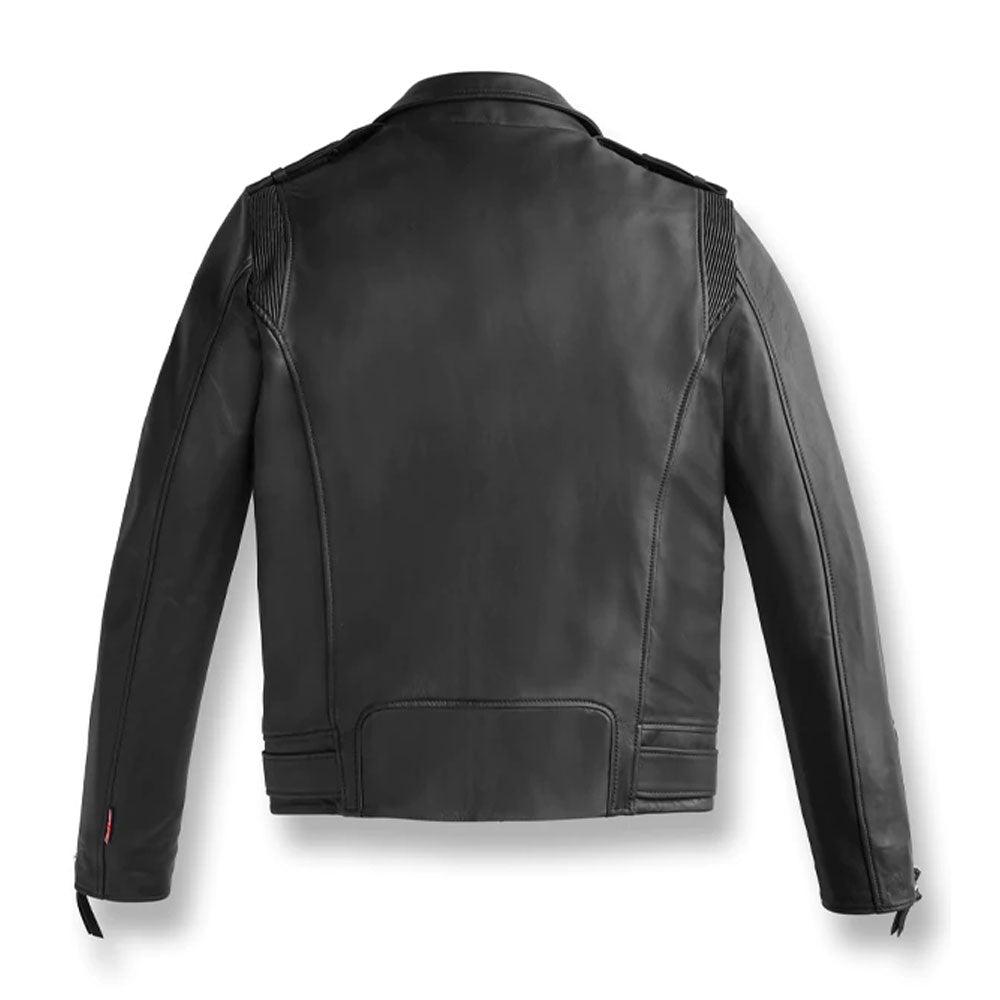 Classic Biker Leather Jacket - Leather Loom