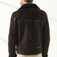 Aviator Brown Shearling Jacket - Leather Loom