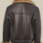 Men B3 Shearling Bomber Leather Jacket - Leather Loom