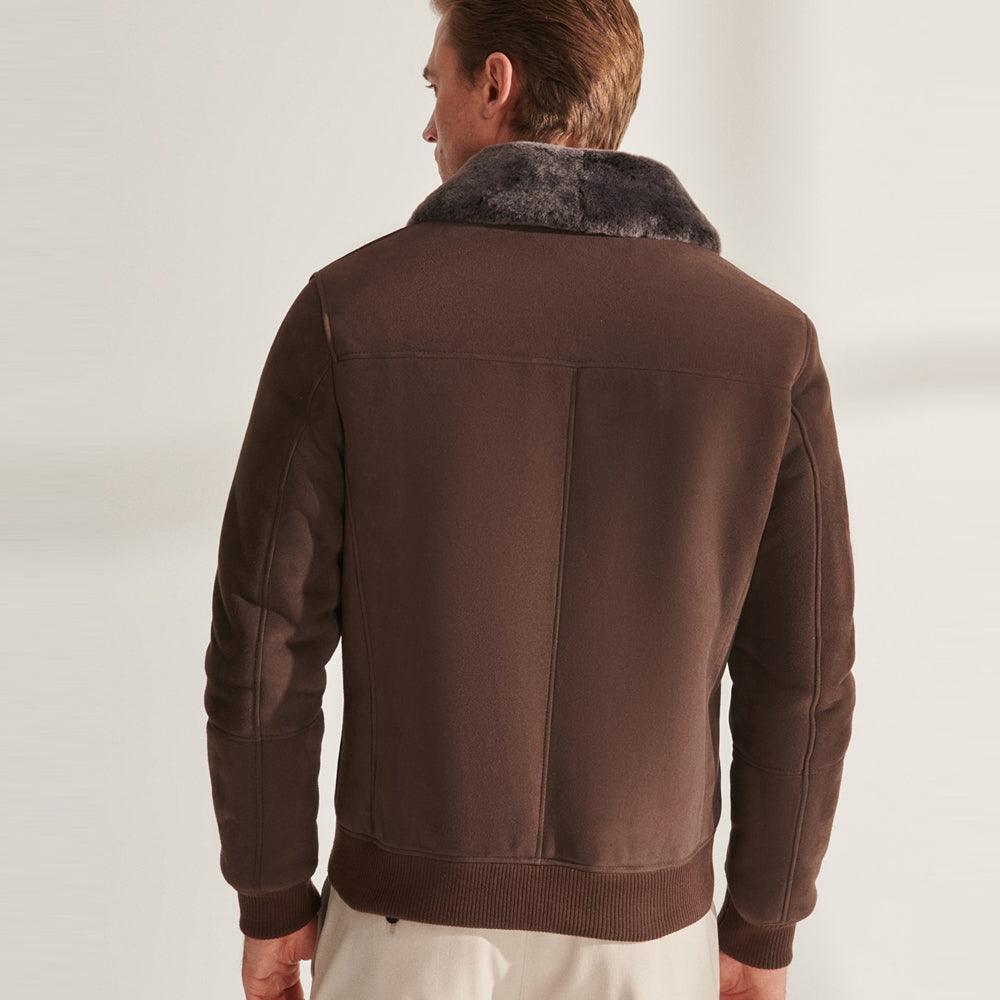 Aviator bomber jacket on sale mens