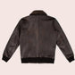 Men G-1 Flight Iconic Brown Leather Bomber Jacket - Leather Loom