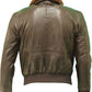 American Style A2 Flying Pilot Leather Bomber Jacket - Leather Loom