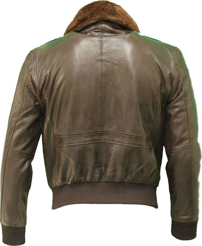 American Style A2 Flying Pilot Leather Bomber Jacket - Leather Loom