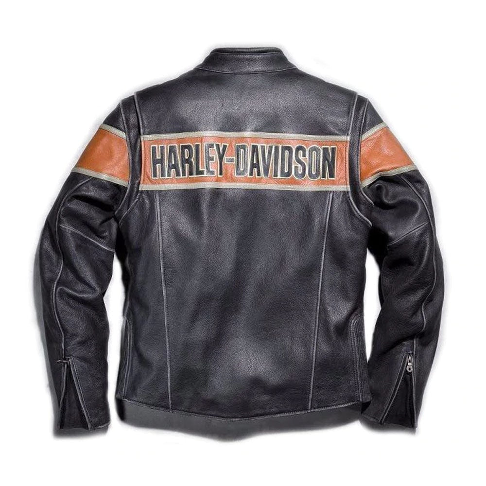 Victory Lane Leather Jacket For Men - Leather Loom
