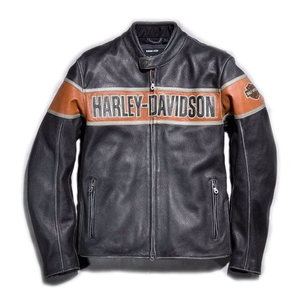 Victory Lane Leather Jacket For Men - Leather Loom