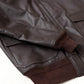 Mens M-422A flight Leather Bomber Jacket - Leather Loom