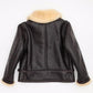 Navy M-445A Flight Shearling Leather Jacket - Leather Loom