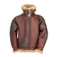 B-3 Bomber 1941 Pearl Harbor Brown Leather Jacket - Leather Loom