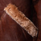 Esa Brown Shearling Sheepskin Bomber Jacket with large pockets - Leather Loom