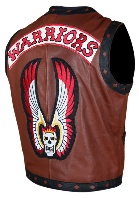 The Warriors Leather Vest - Leather Loom