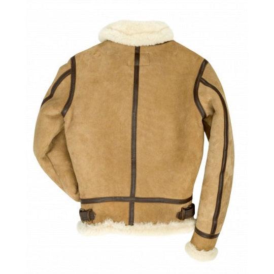 B3 Bomber Suede Leather Jacket - Leather Loom