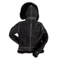 Women’s Hooded B3 Bomber Jacket - Leather Loom