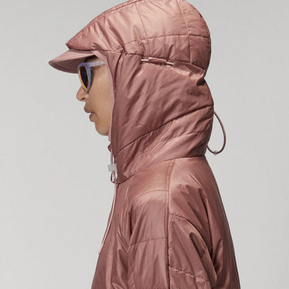 Women Pink Winter Parka Jacket With Hood - Leather Loom