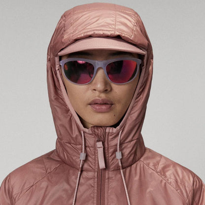 Women Pink Winter Parka Jacket With Hood - Leather Loom