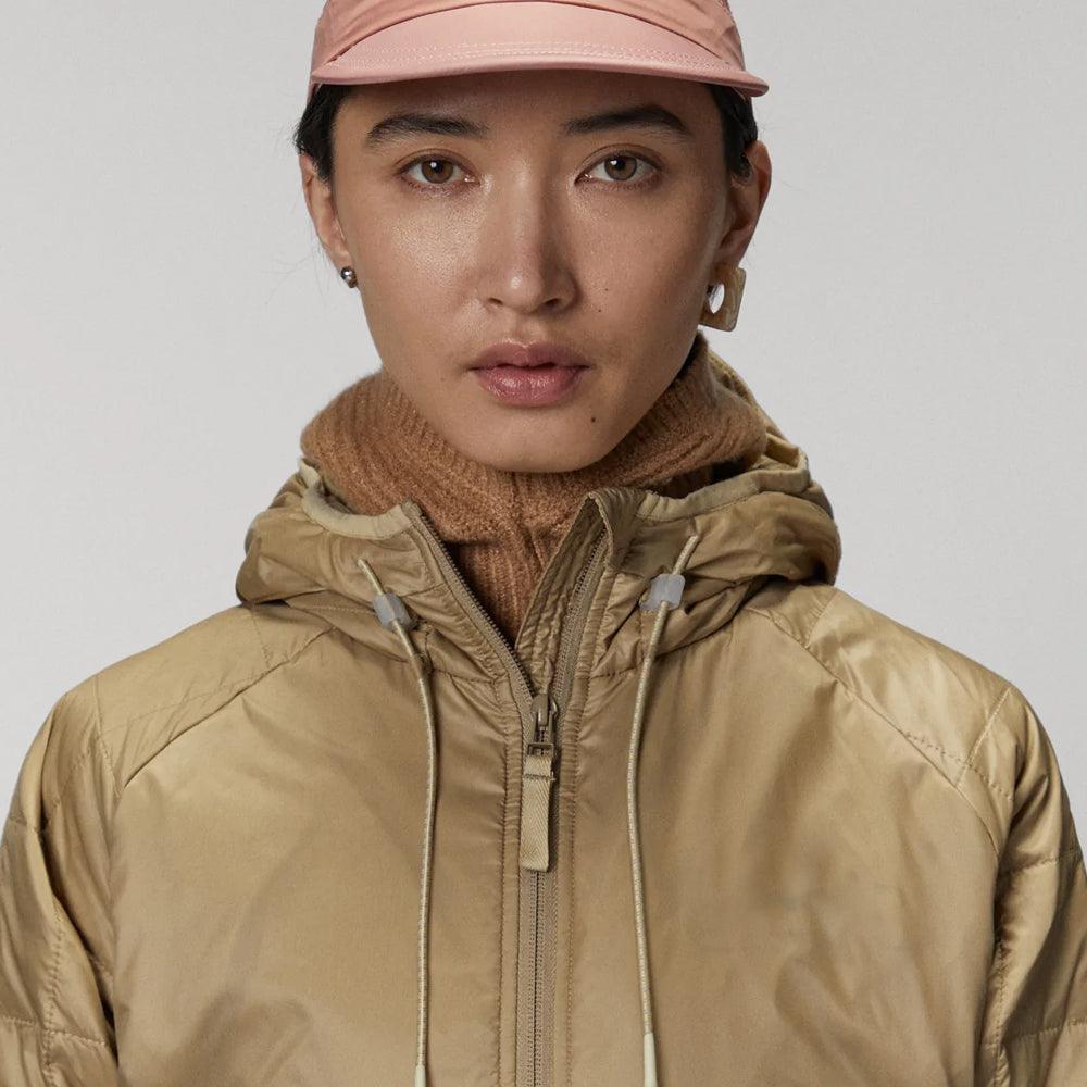 Women Yellow Parka Jacket With Hood - Leather Loom
