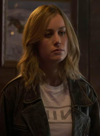 BRIE LARSON CAPTAIN MARVEL LEATHER JACKET - Leather Loom