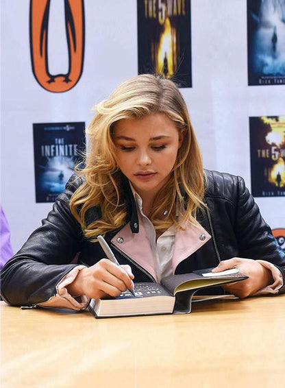 CHLOE GRACE MORETZ LEATHER JACKET - Leather Loom