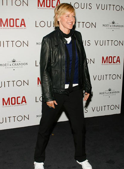 ELLEN DEGENERES LEATHER JACKET - Leather Loom