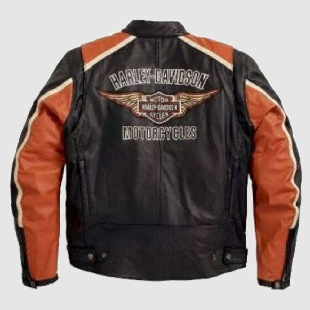 Harley Davidson classic cruiser Leather jacket - Leather Loom