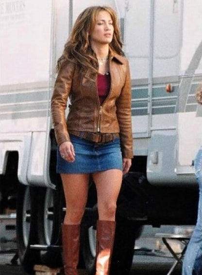 JENNIFER LOPEZ GIGLI LEATHER JACKET - Leather Loom