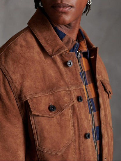 Brown Leather Jacket - Leather Loom