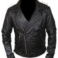 Ghost Rider Nicholas Cage Motorcycle Motorbike Biker Jacket With Metal Spikes - Leather Loom