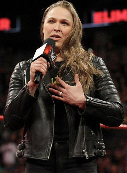 RONDA ROUSEY LEATHER JACKET - Leather Loom