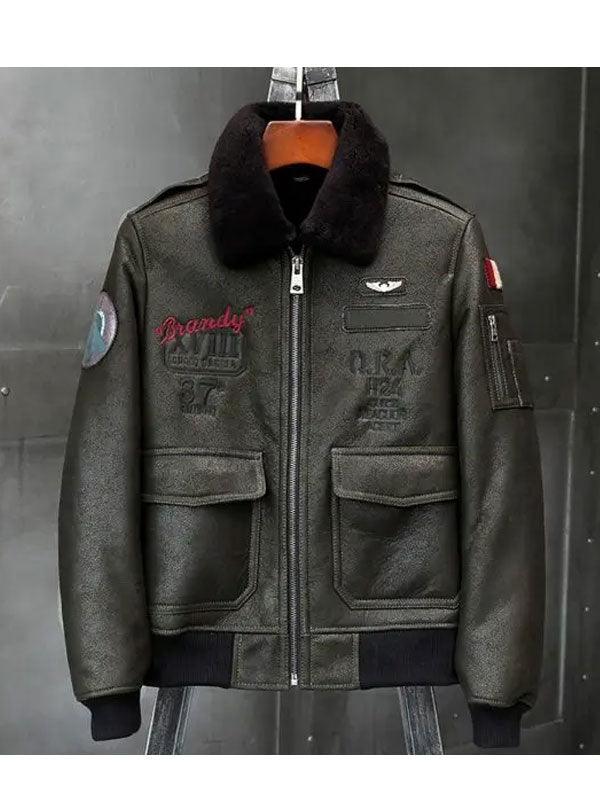 Airforce Flight Jacket Mens Winter Coats - Leather Loom