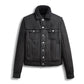 Mens Black Suede Shearling Leather Bomber Jacket - Leather Loom