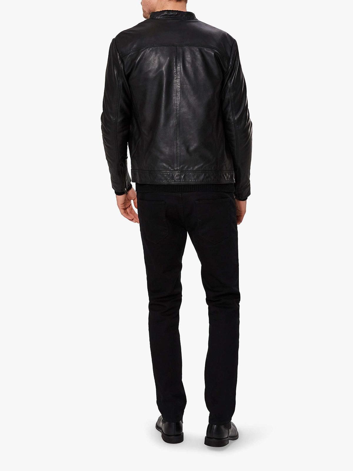 Majestic Black Jacket For Men - Leather Loom