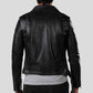 Donn Black Vintage Motorcycle Leather Jacket - Leather Loom